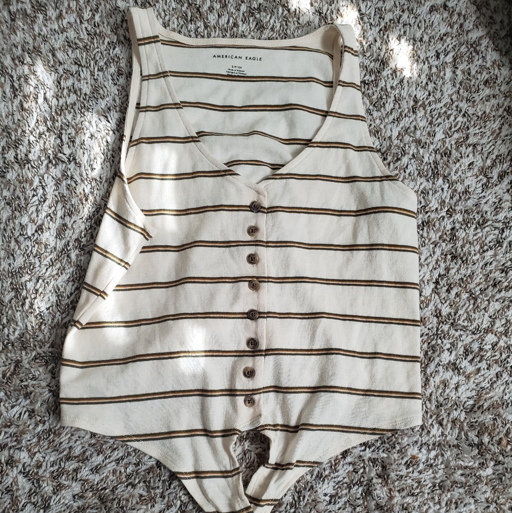 American Eagle tied tank top